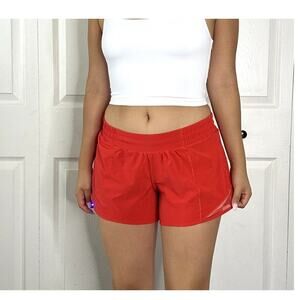 Lululemon Red Shorts Size 6